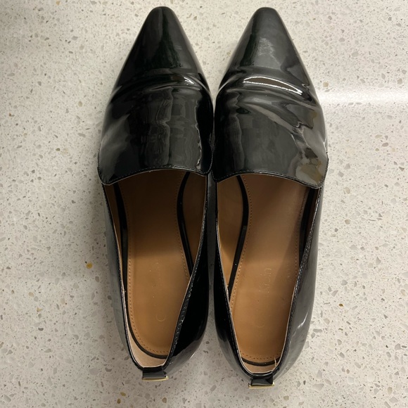 Calvin Klein Black Patent Leather Loafers - Picture 2 of 5